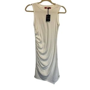 n:philanthropy Dress, White, ribbed knit, sleeveless, Small NEW